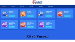 Giới thiệu sảnh xổ số vnsoxo